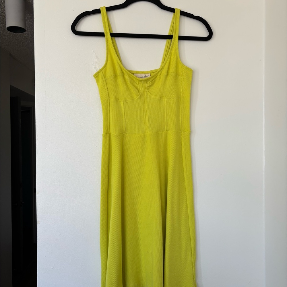 Lime Green Sleeveless Dress